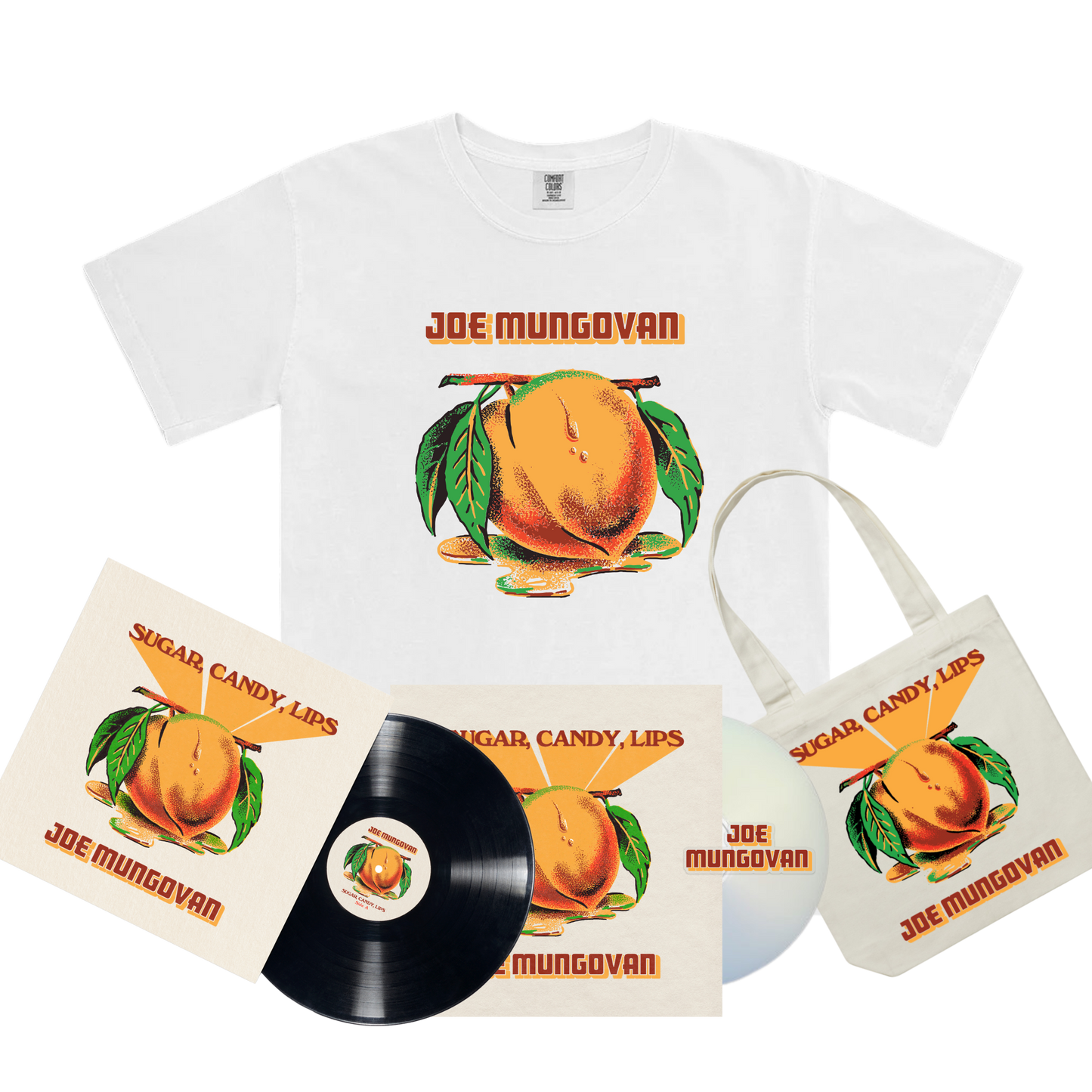 Vinyl + Tee + Tote + Sticker + FREE CD COMBO